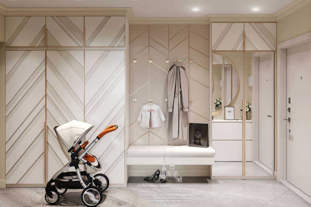 Дизайн двухуровневой квартиры для семьи с тремя детьми