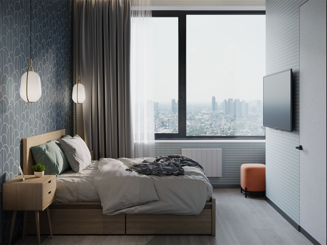 Интерьер квартиры в ЖК Символ