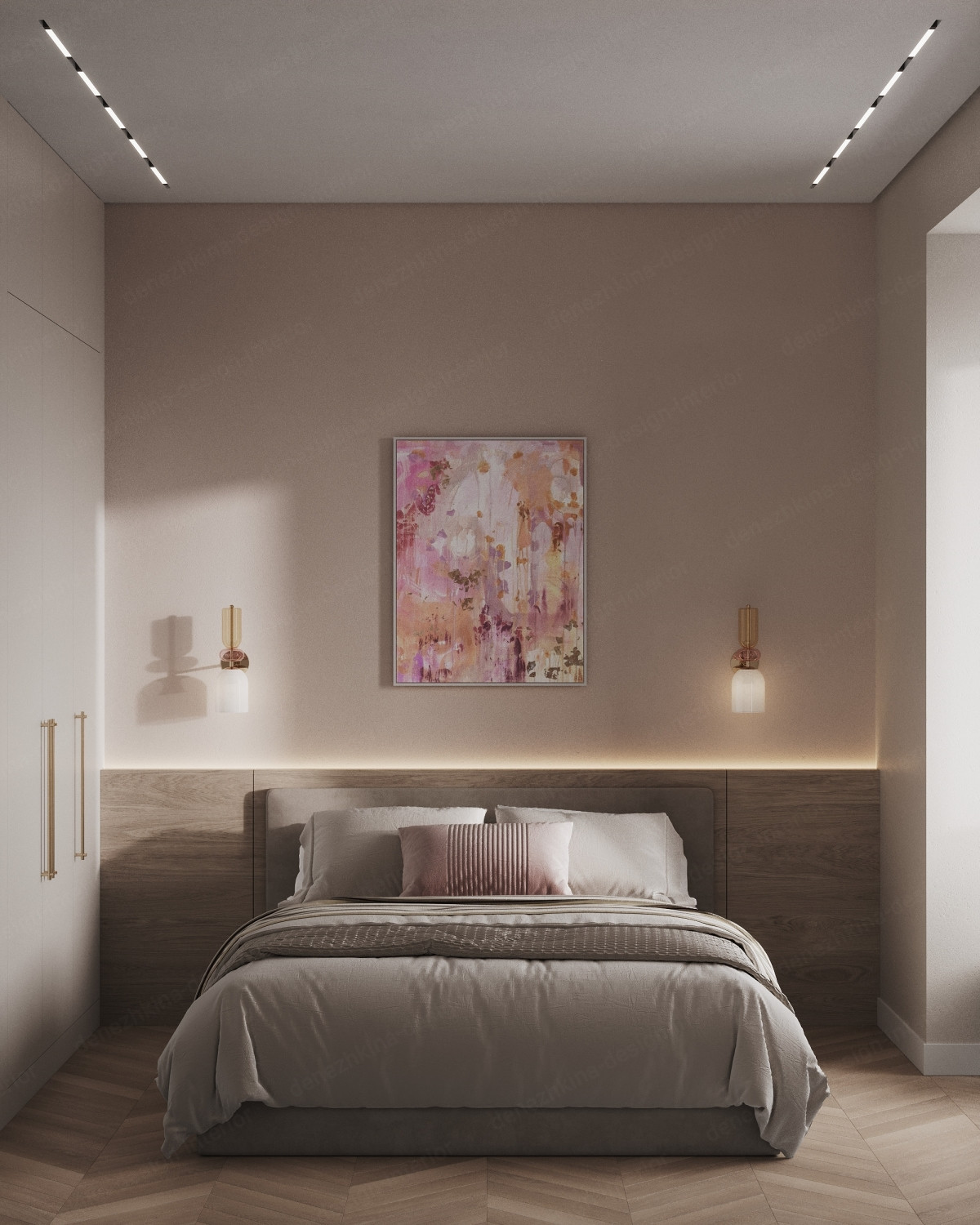 Обложка проекта: Дизайн проект 3 комнатной квартиры — ЖК Скандинавия