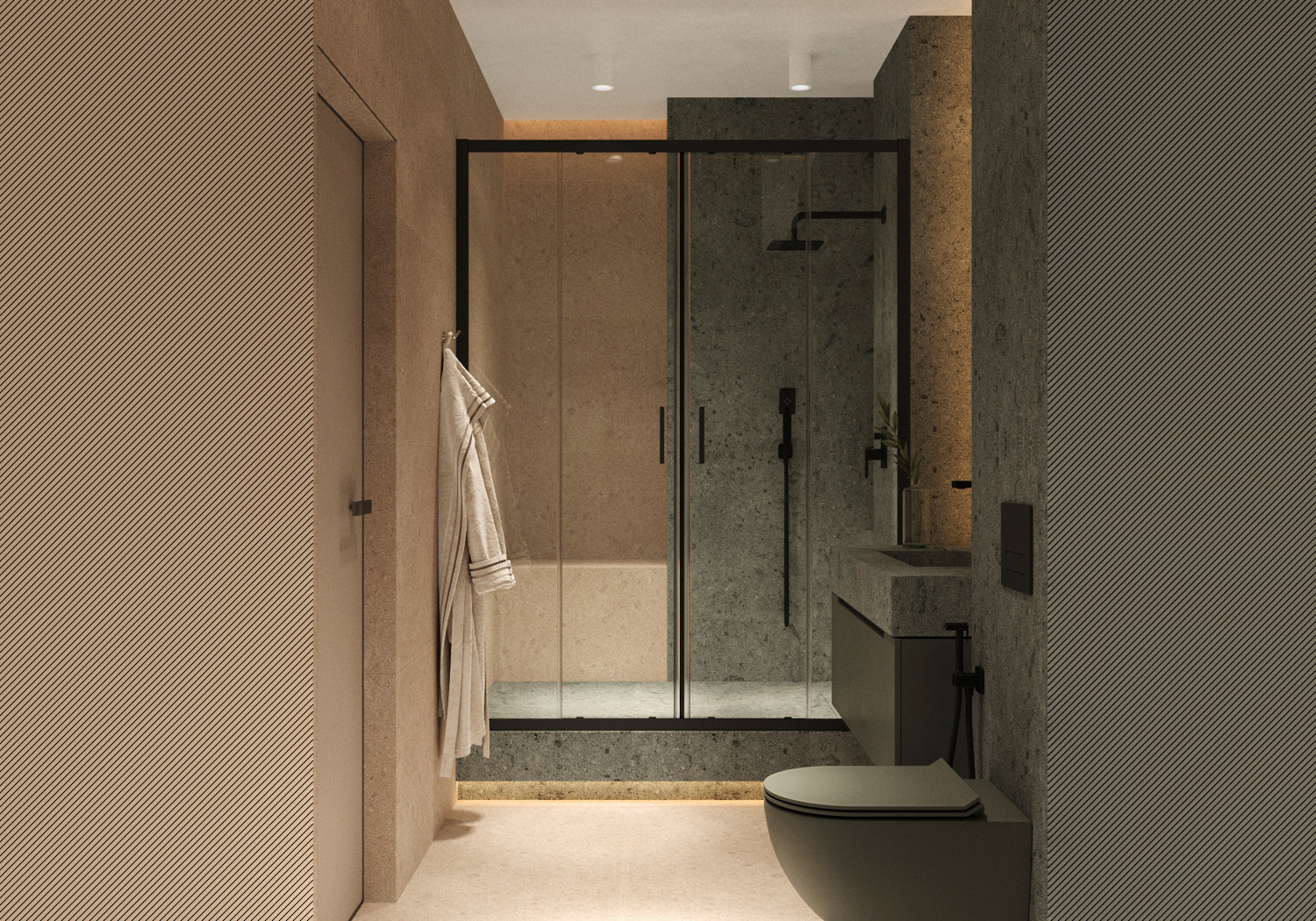 ЖК Московский квартал с сауной-бочкой в квартире