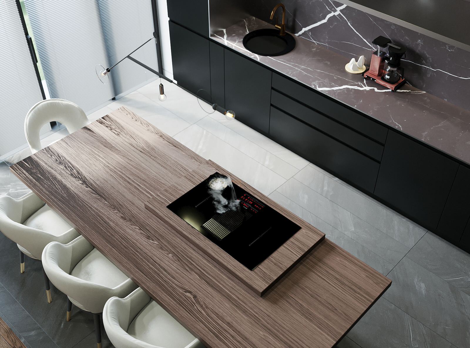 Дизайн интерьера загородного дома д. Никульское