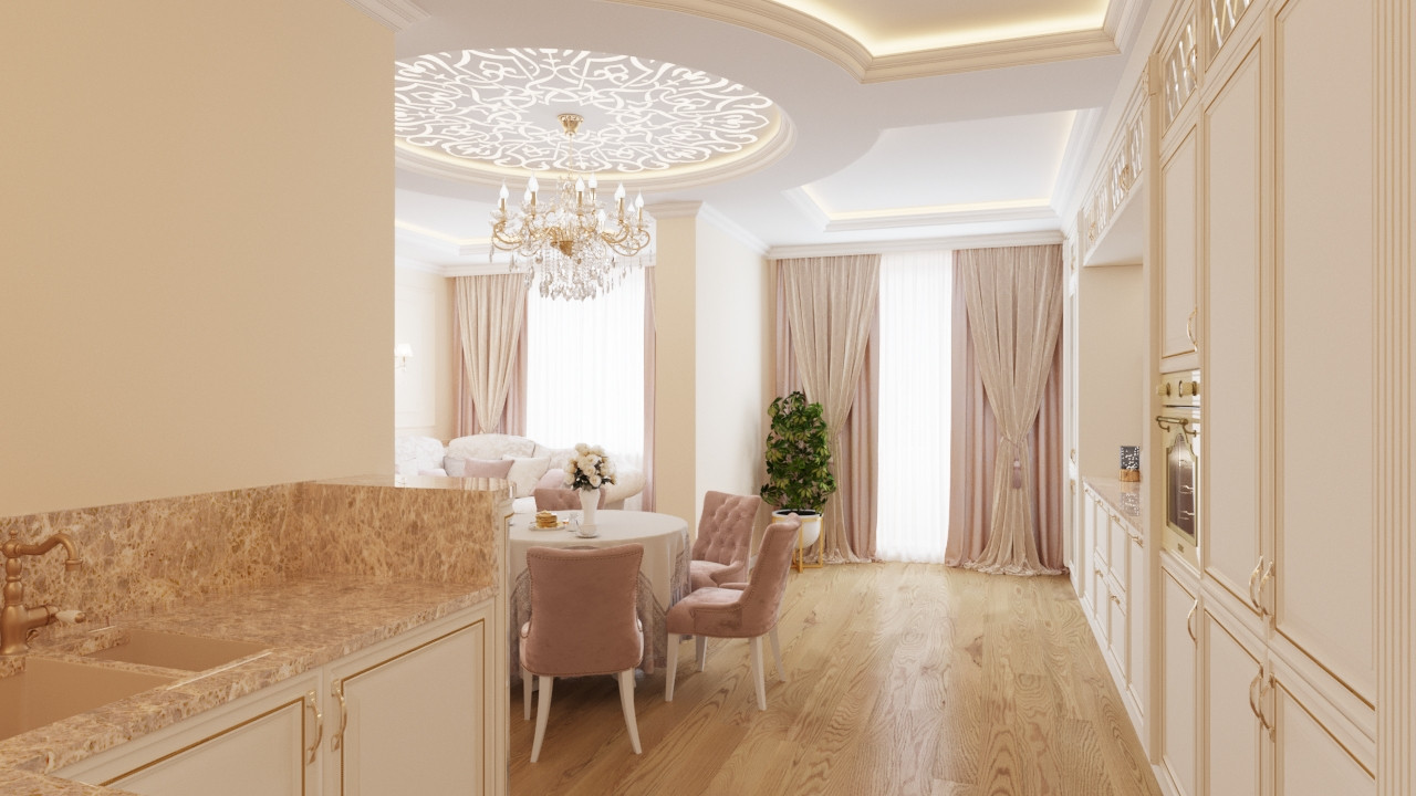 2020г. Квартира 250 м2 в ЖК "Эталон"