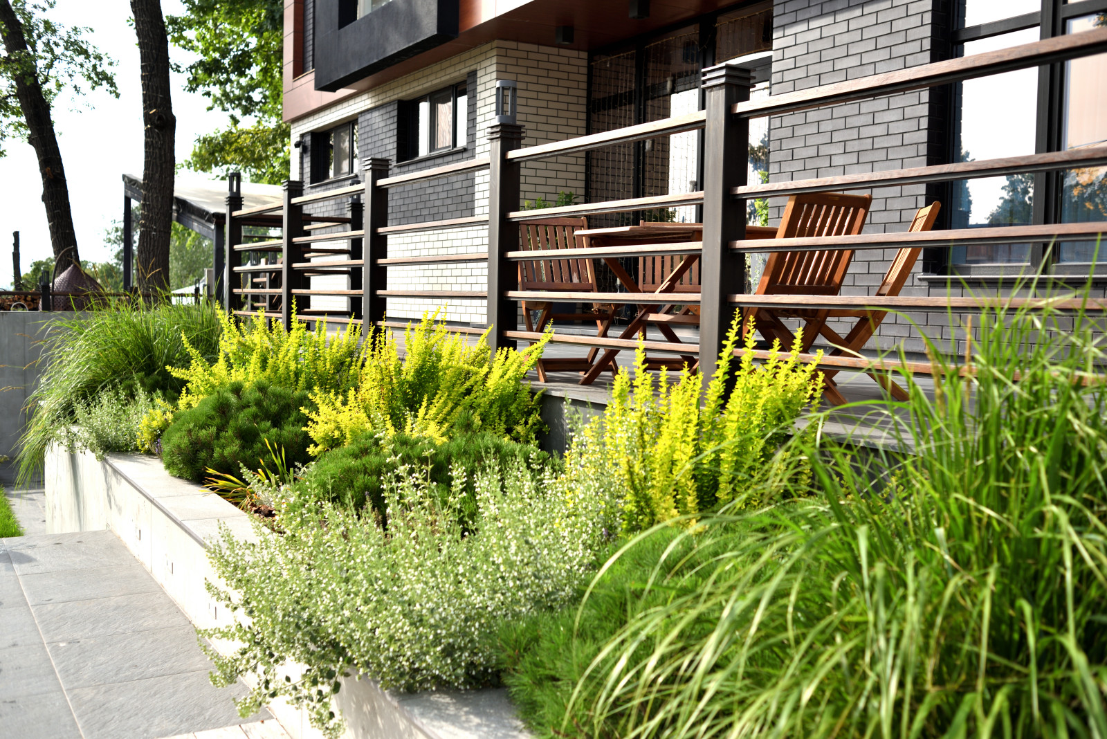 Современный сад