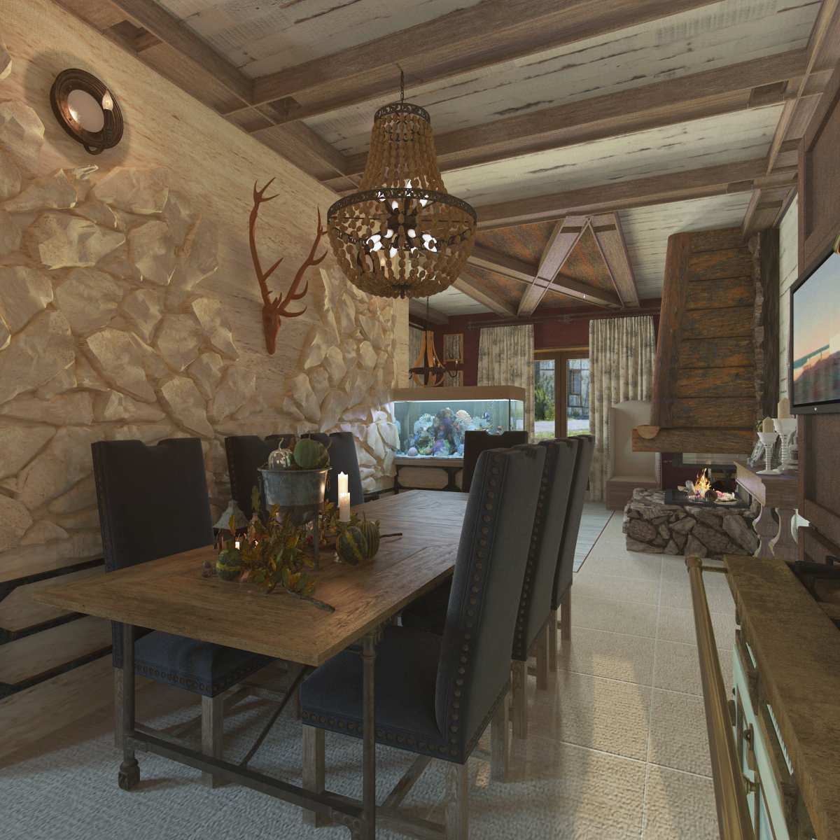 жилые интерьеры