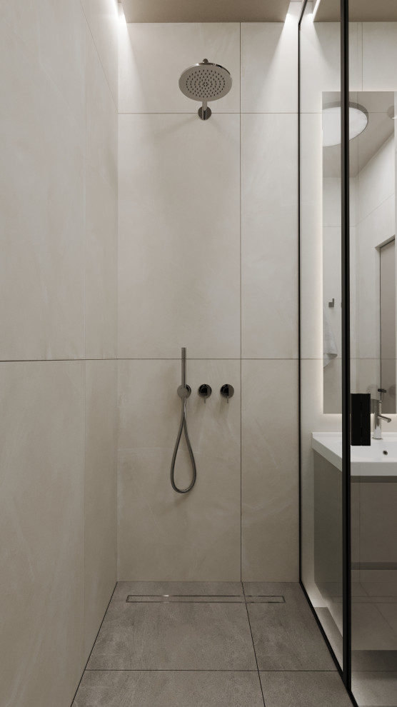 ЖК ID-Kudrovo, лаконичный интерьер в концепции минимализм