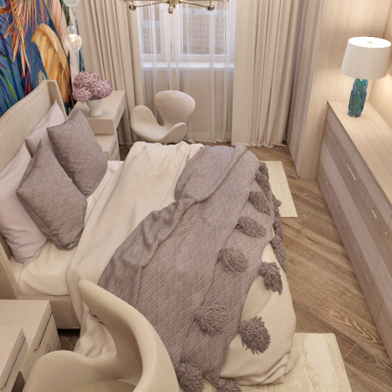 Квартира в Долгопрудном с Панно Ракушка