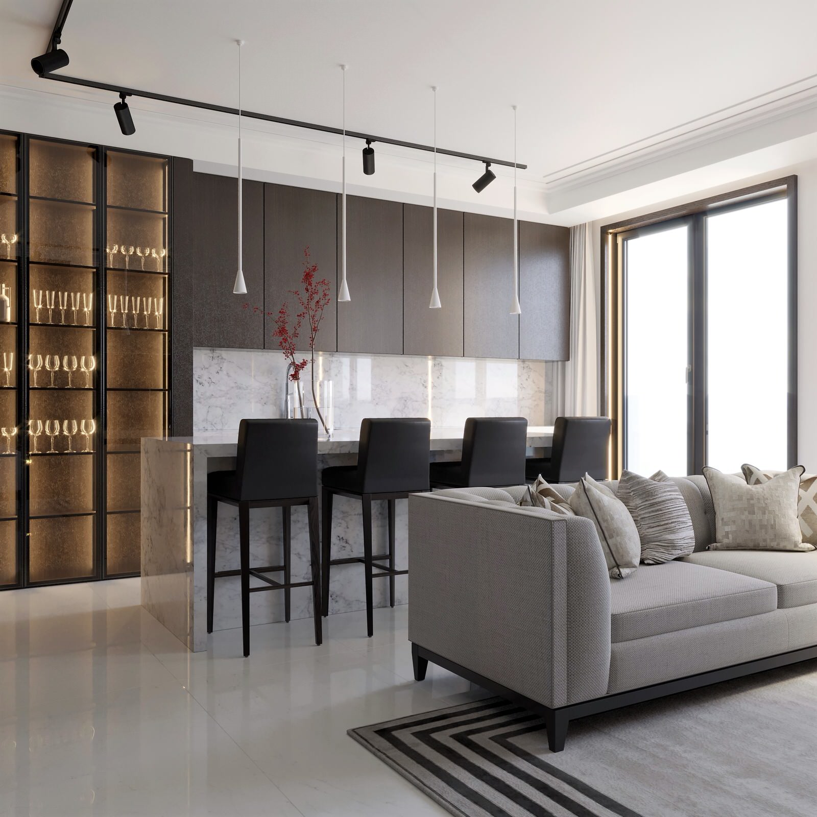 Кухня-гостиная