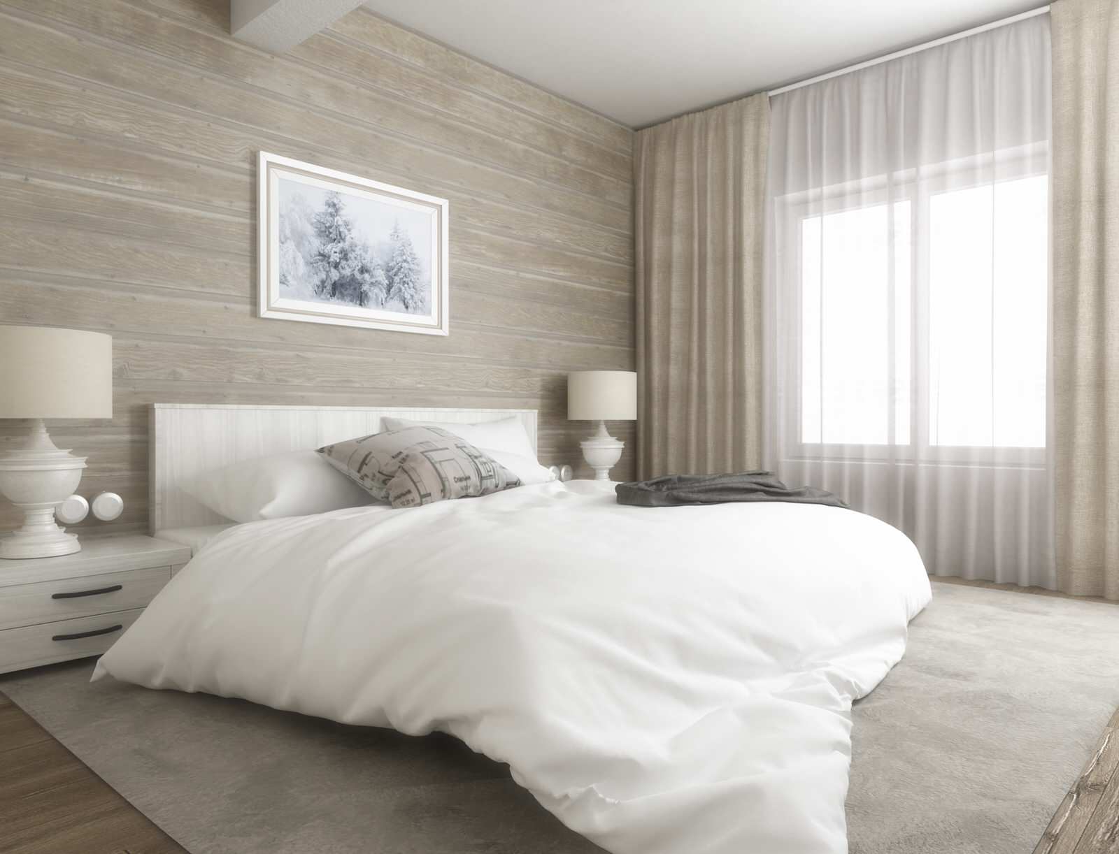 Обложка проекта: Скандинавский стиль в "каркаснике".