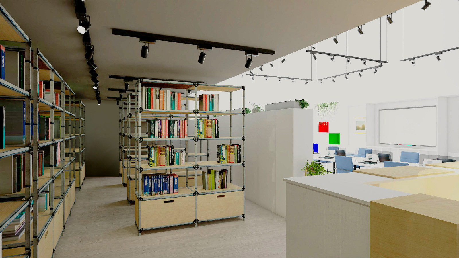 Коворкинг пространство и библиотека в ГАПОУ ТО "ТКТТС"