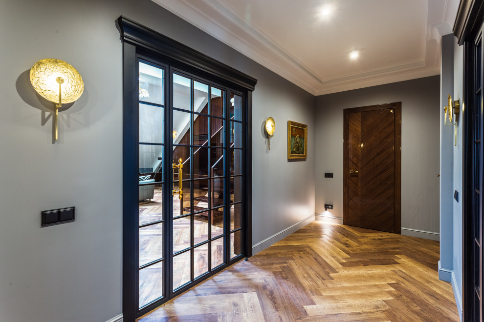 Двухуровневая современная квартира