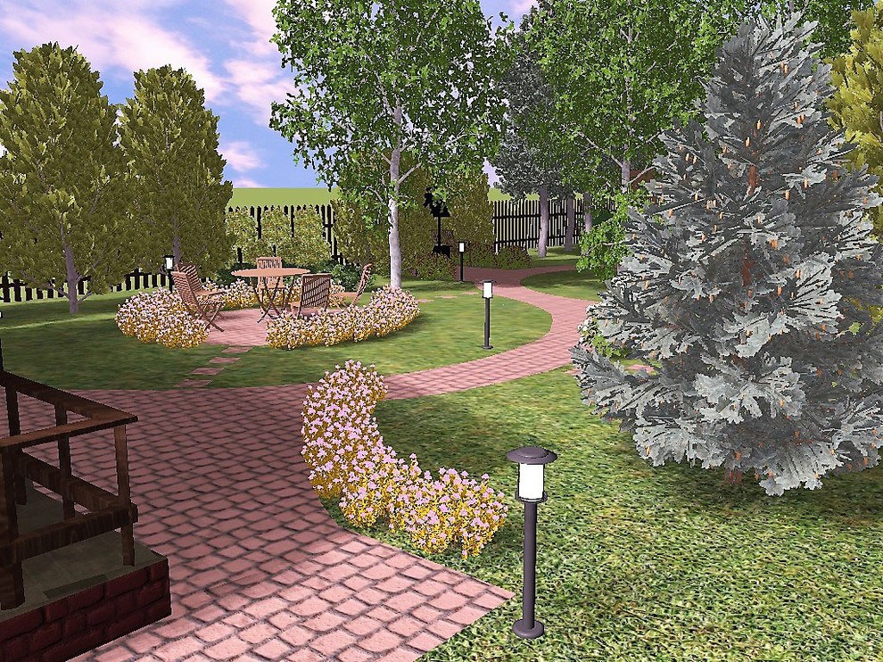 Обложка проекта: 3d-визуализация "Васильевка"