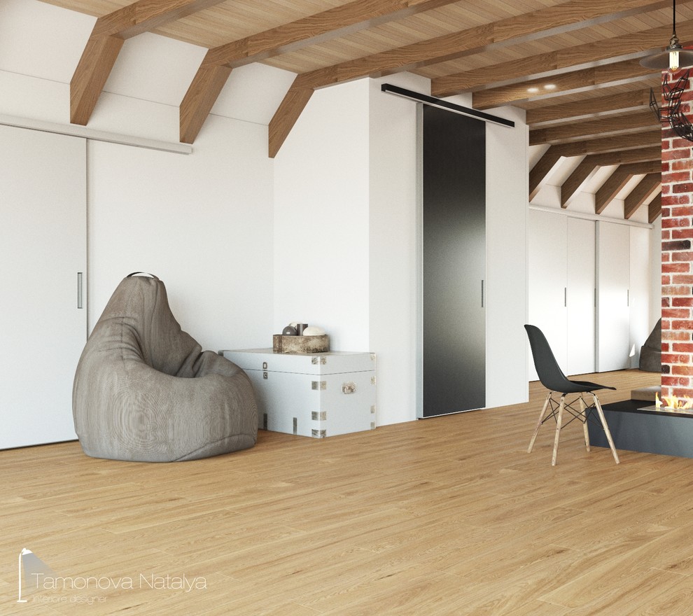 Лофт на чердаке