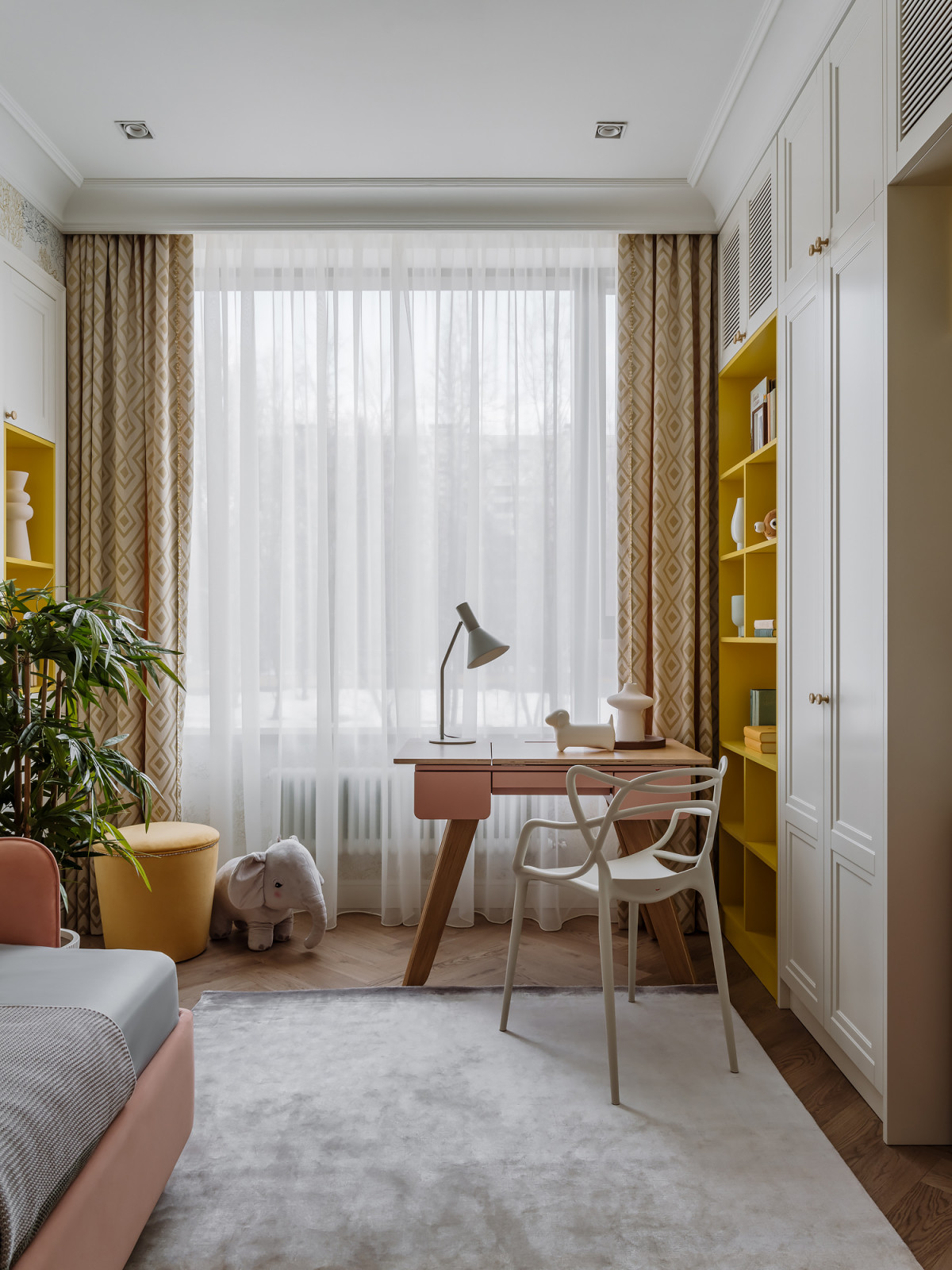 Houzz тур: Квартира в спокойных тонах с драматичной ванной