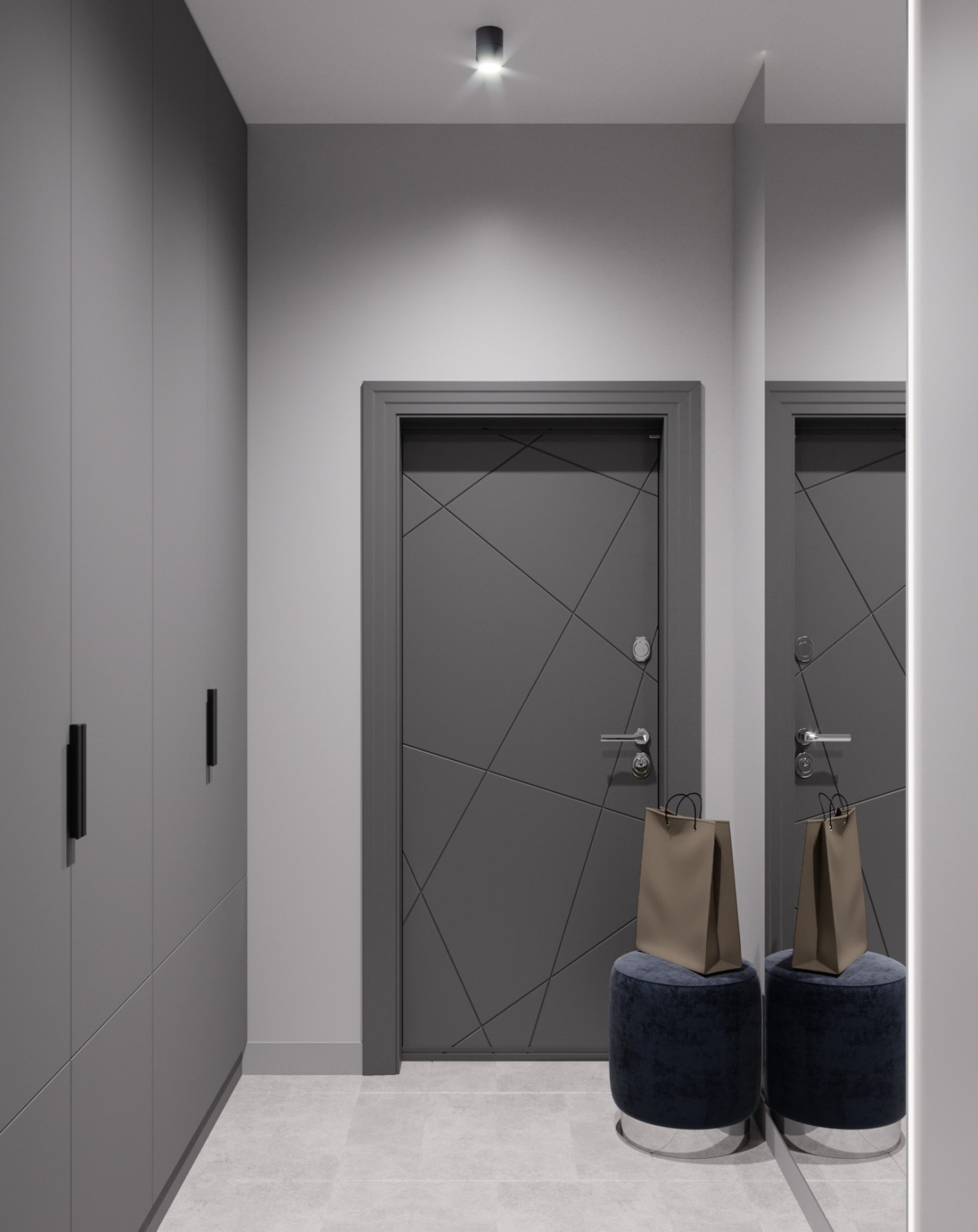 Обложка проекта: Аскетичный каркасный дом