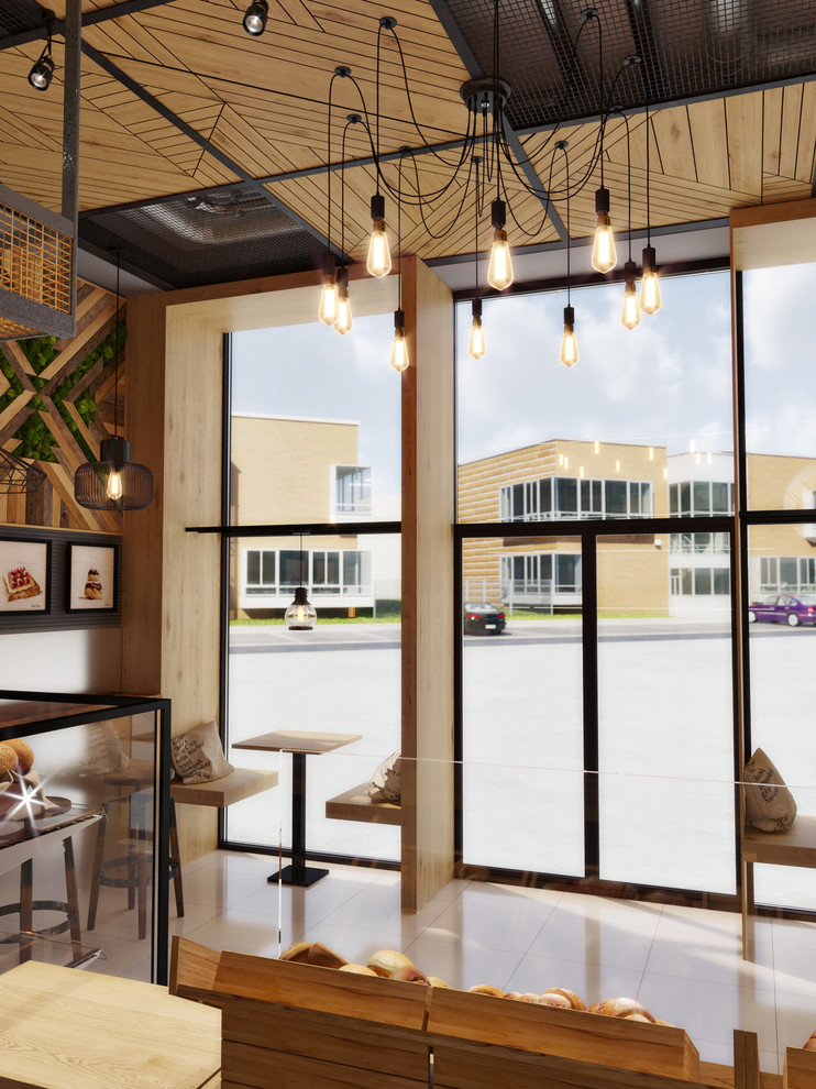 Обложка проекта: дизайн проект интерьера булочной