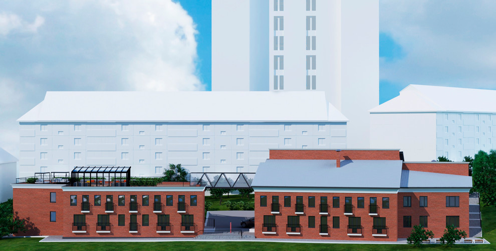 Жилой дом в условиях ограничения этажности