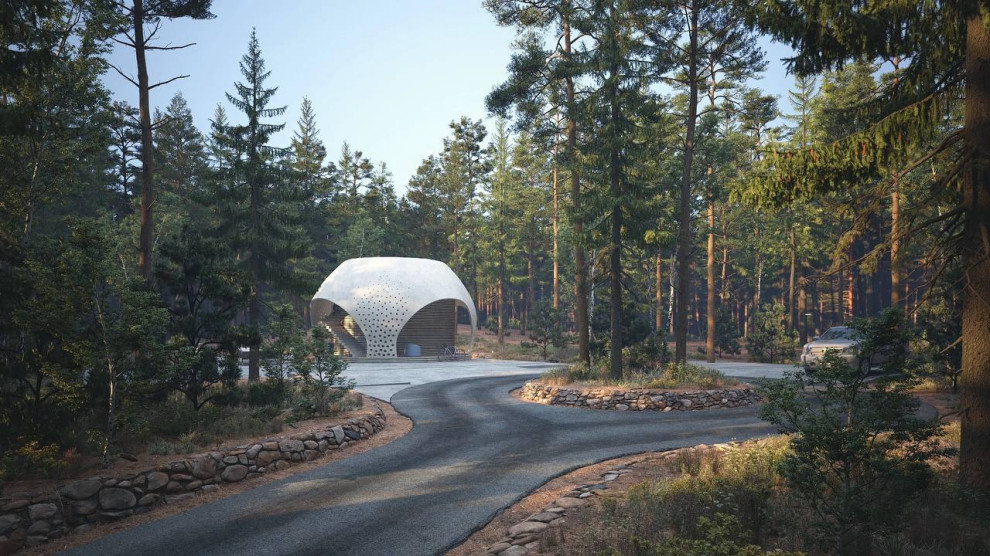 Обложка проекта: Проект глэмпинга для печати на 3д принтере ШАР