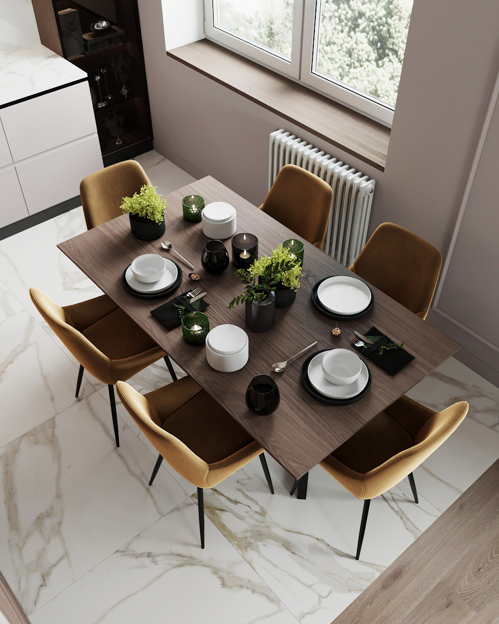 Нежный интерьер, западающий в душу