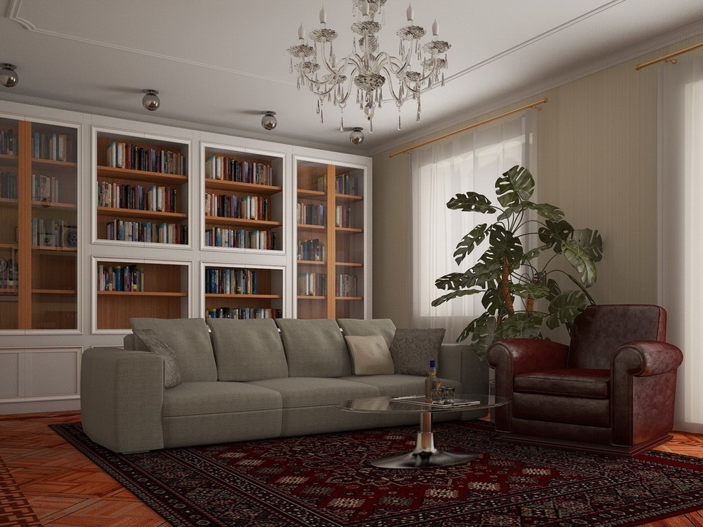 Соверменная классика в интерьере частного дома