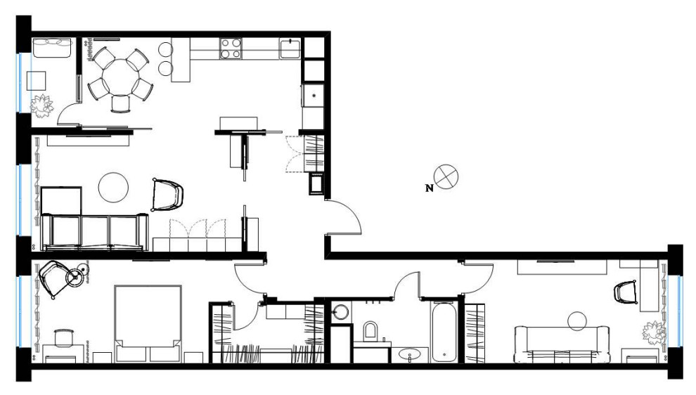 План квартиры