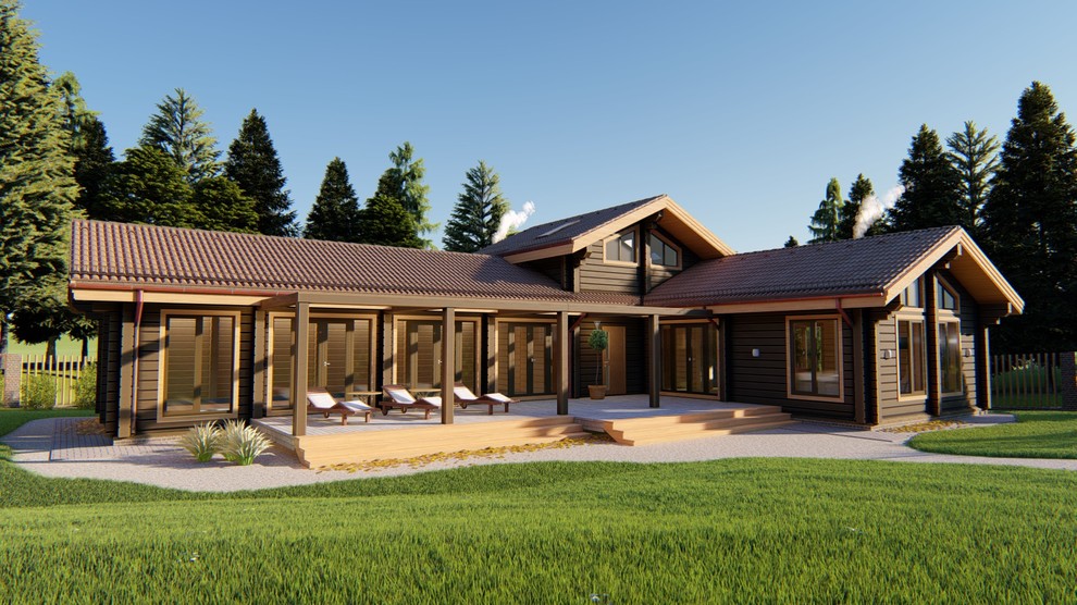 Банный комплекс с бассейном