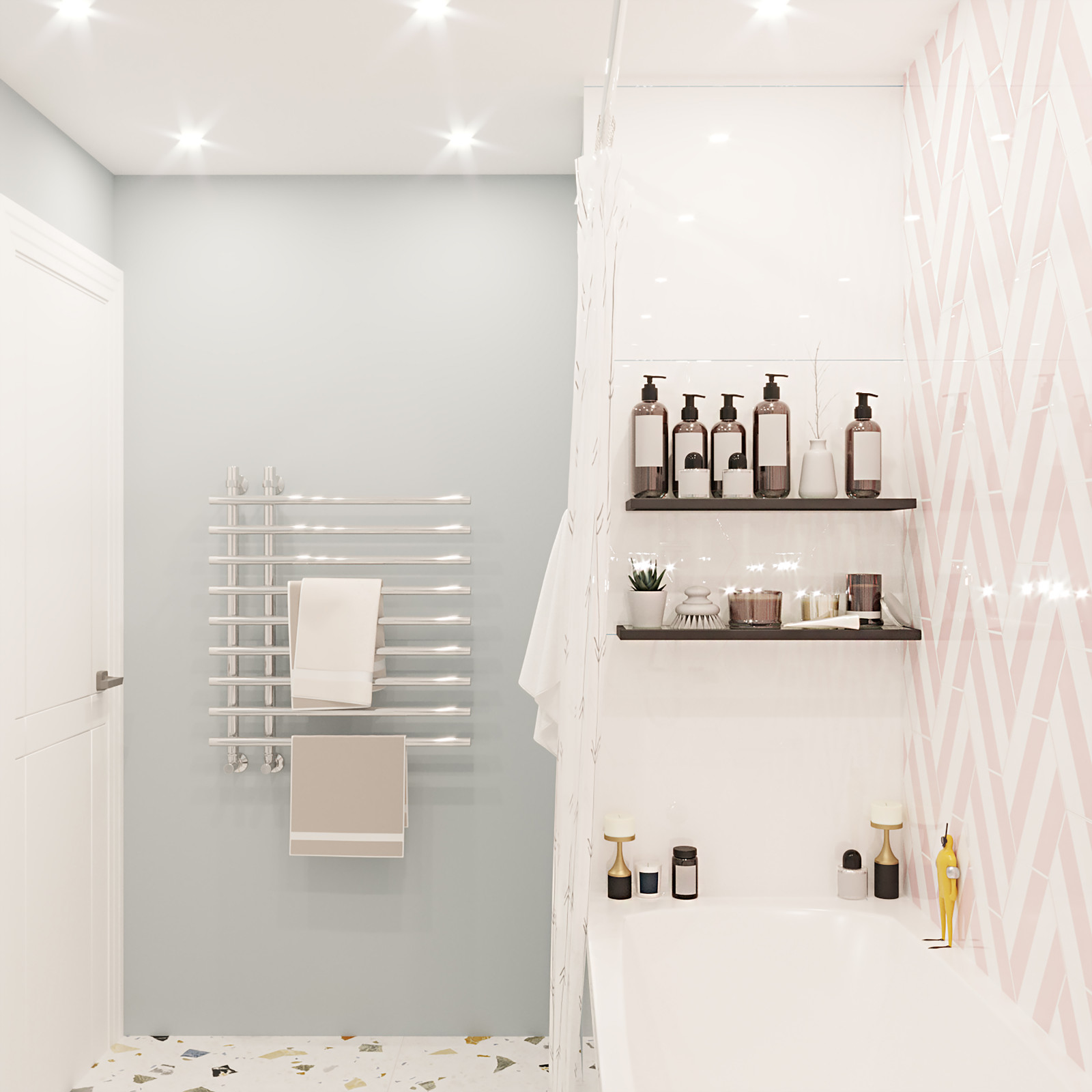 Дизайн-проект квартиры. S=50м2