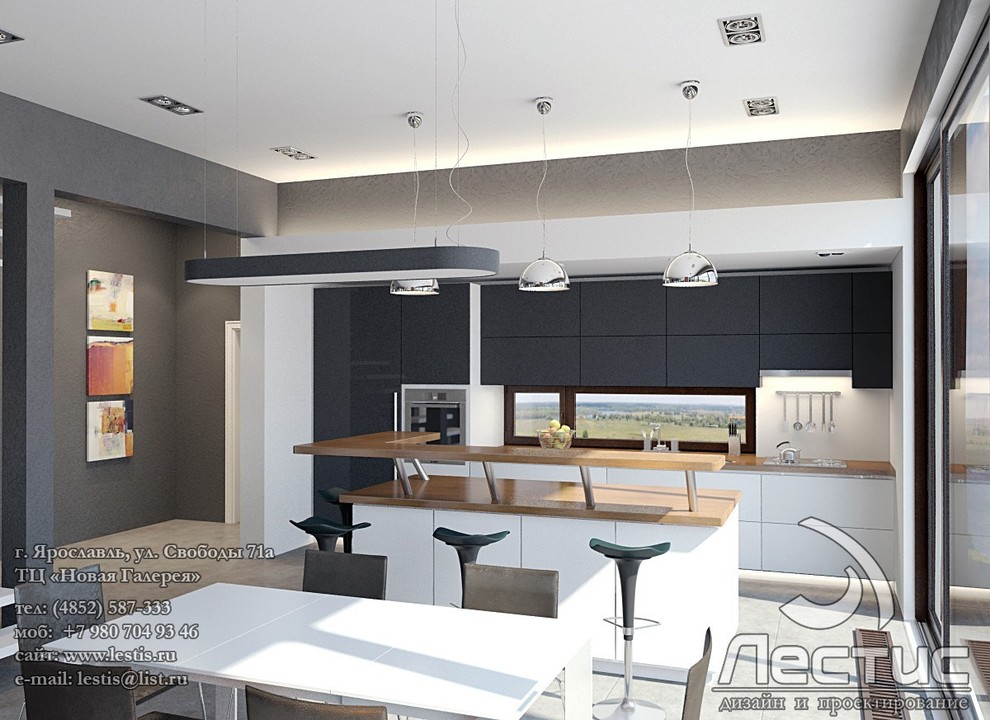 Современный дизайн частного дома в Ярославле