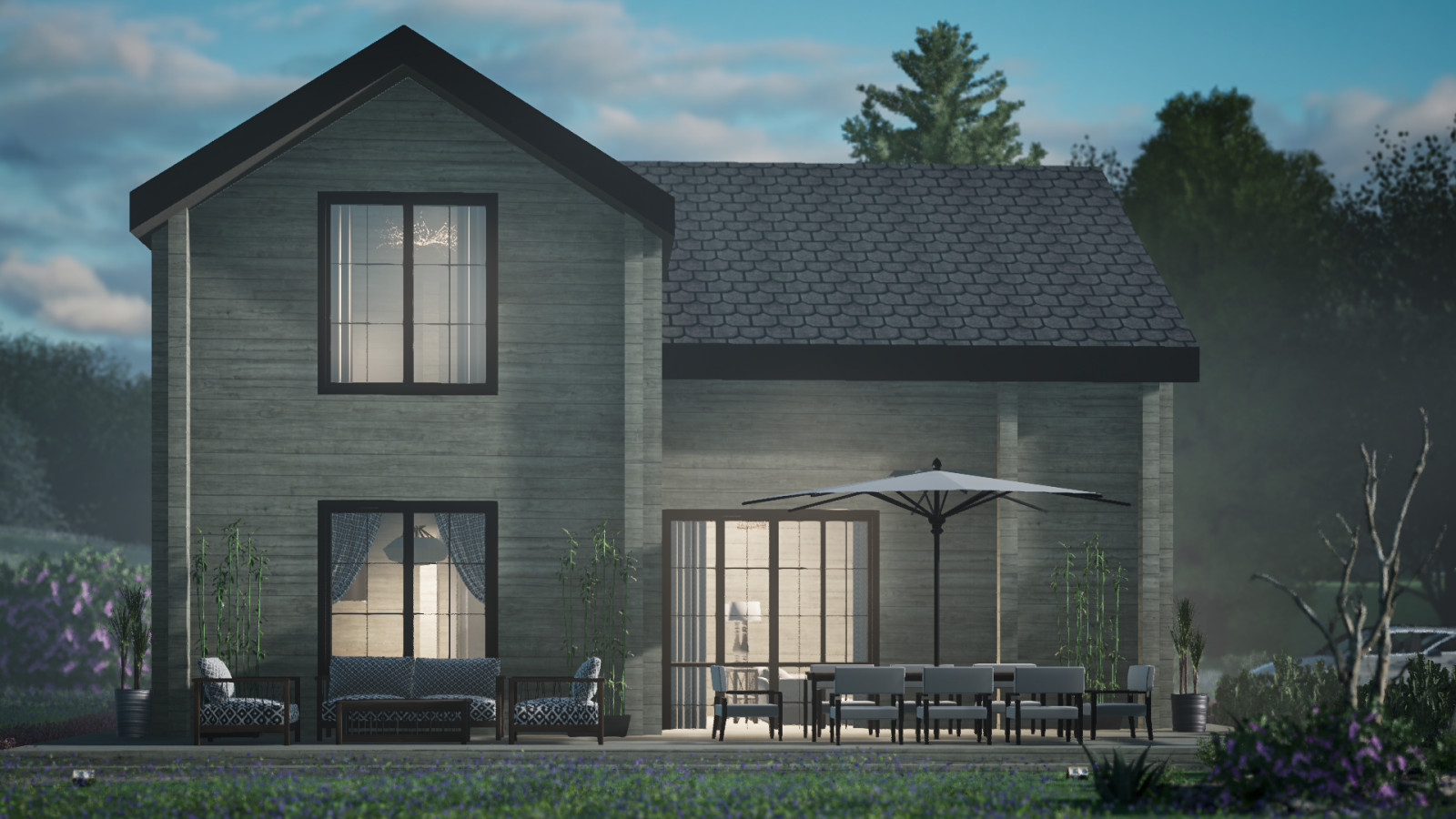 Проект брусового дома