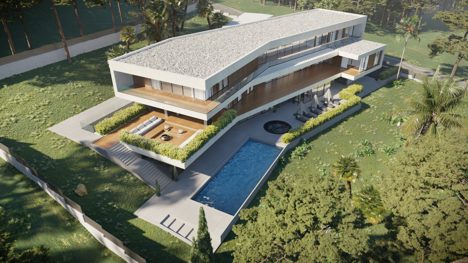 Проект загородного дома в Сочи