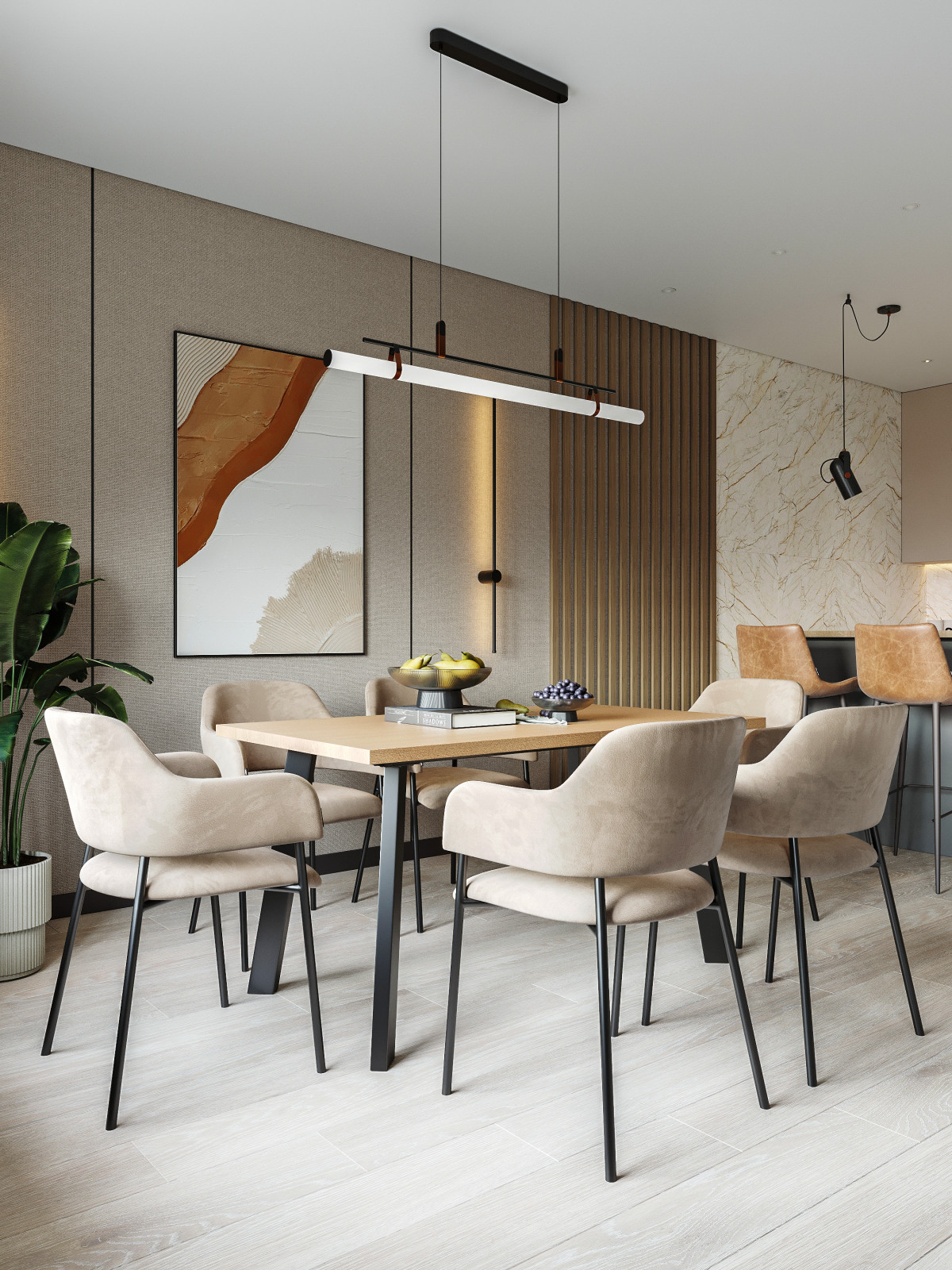 Медовое дерево, двухкомнатная квартира