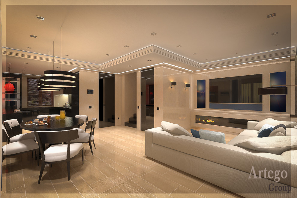 Обложка проекта: Дизайн интерьера таунхауса в КП "Новое Бакеево"