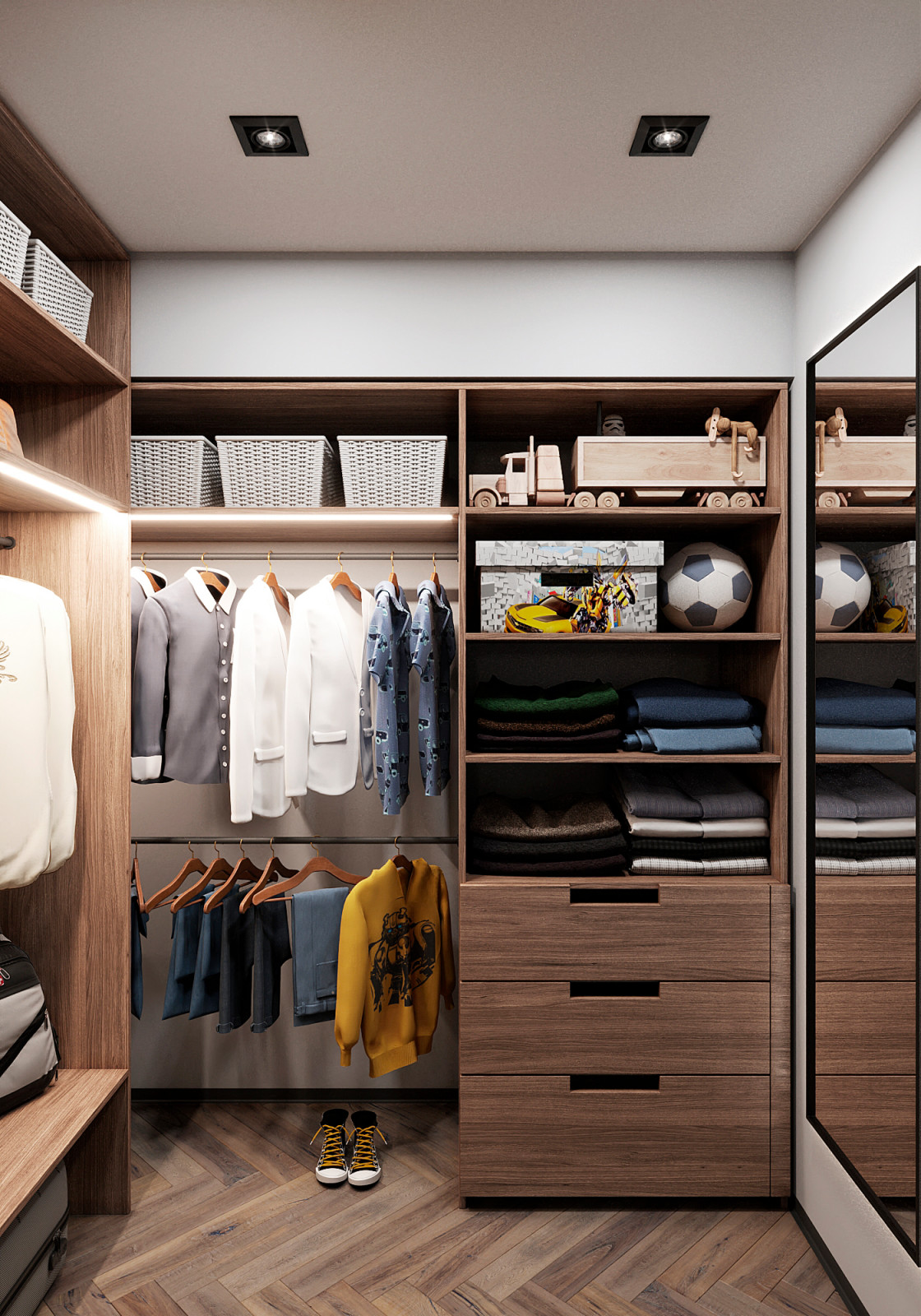 Проект «Культура» для семьи с двумя детьми, ценящими комфорт, безопасность и сти