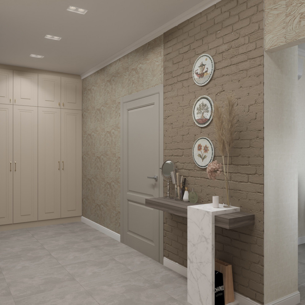 Двухкомнатная квартира в стиле сдержанной неоклассики