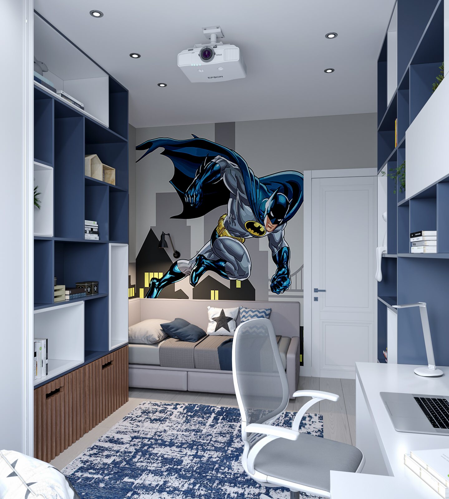 Скандинавский стиль в двухкомнатной квартире