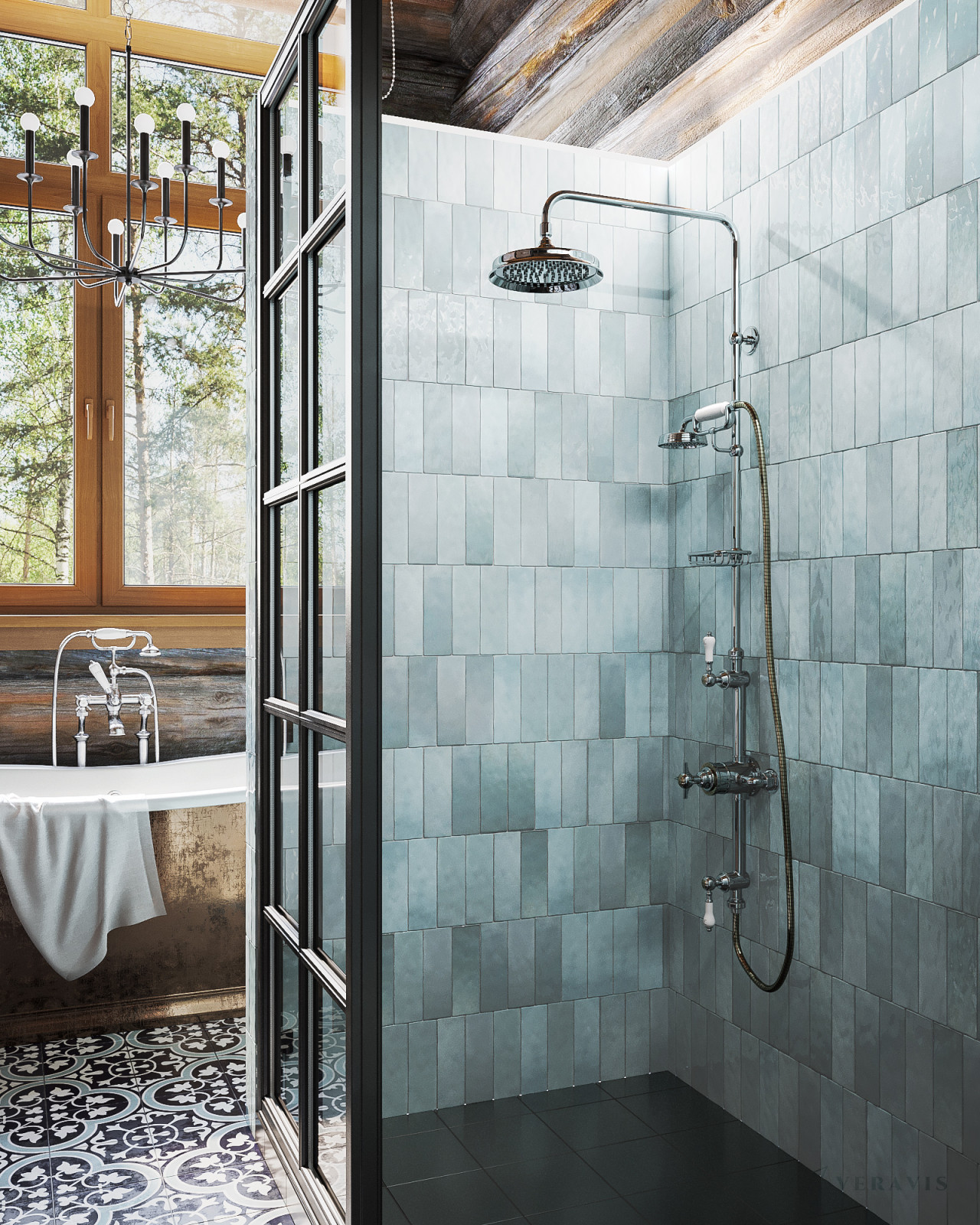 Дом из кело. Мастерванная