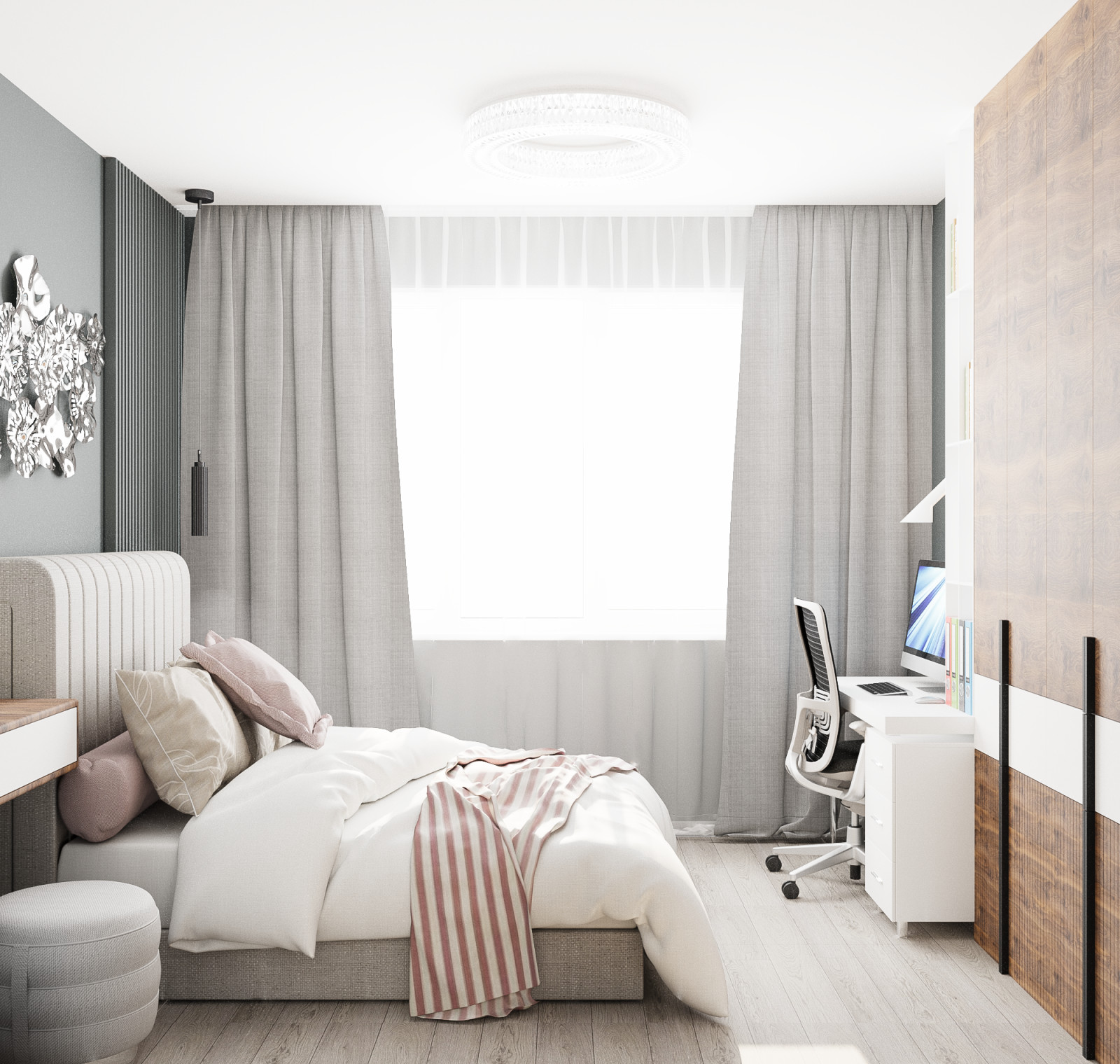 однокомнатная квартира для 2 чел