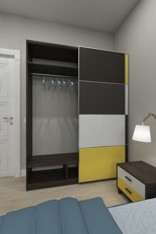 Дизайн двухкомнатной квартиры 65 м2 в скандинавском стиле