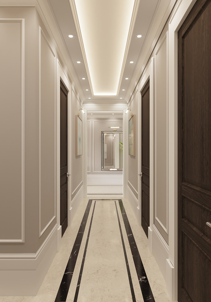 Воздушный интерьер для большой семьи