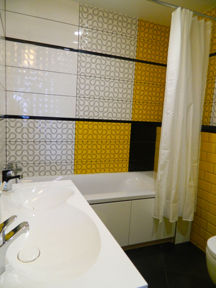 Мондриан вдохновляет. Санузел