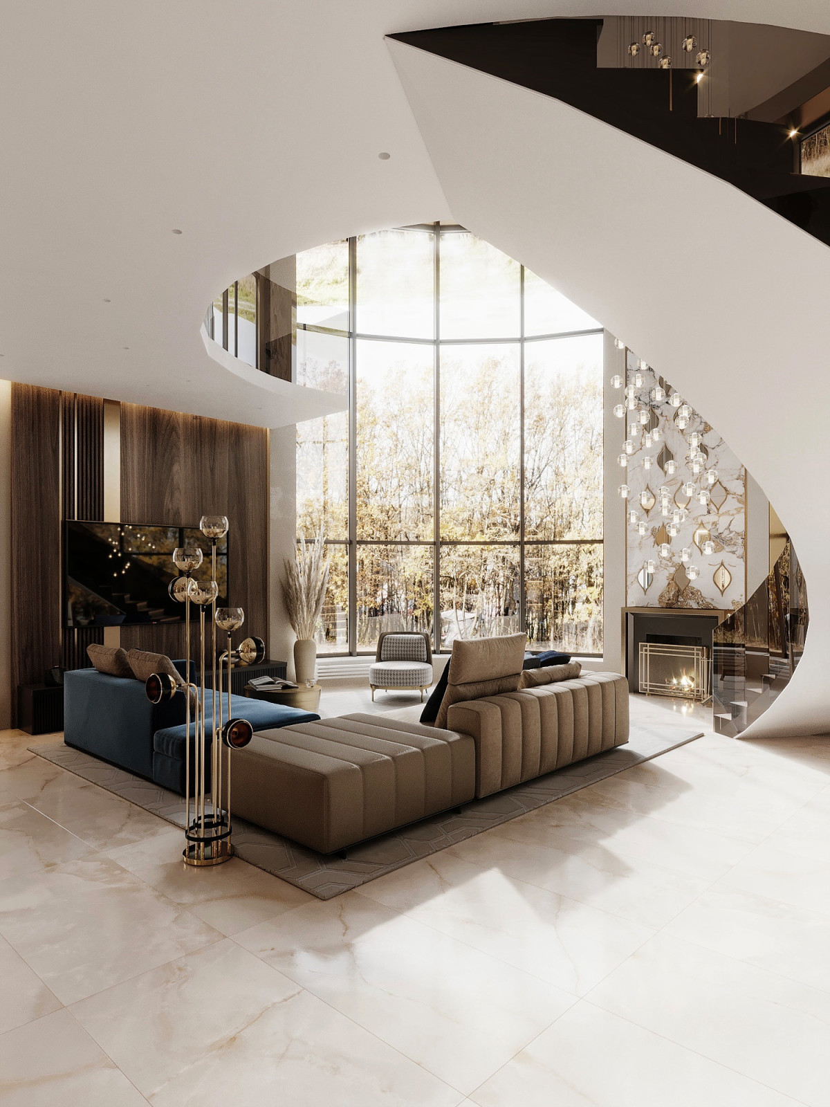 "A" house