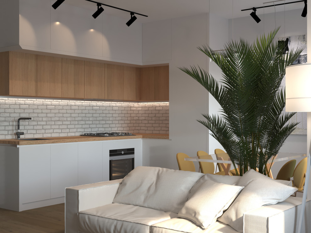 Обложка проекта: Квартира на Елизаровской