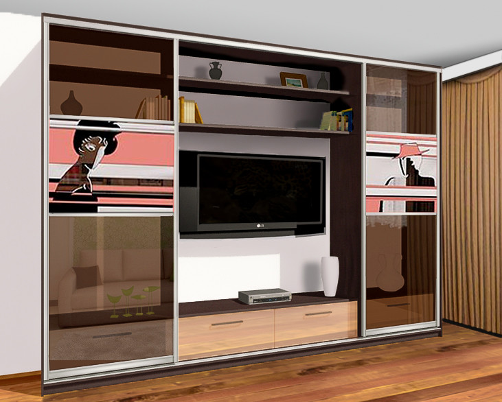 Проект стенки-купе