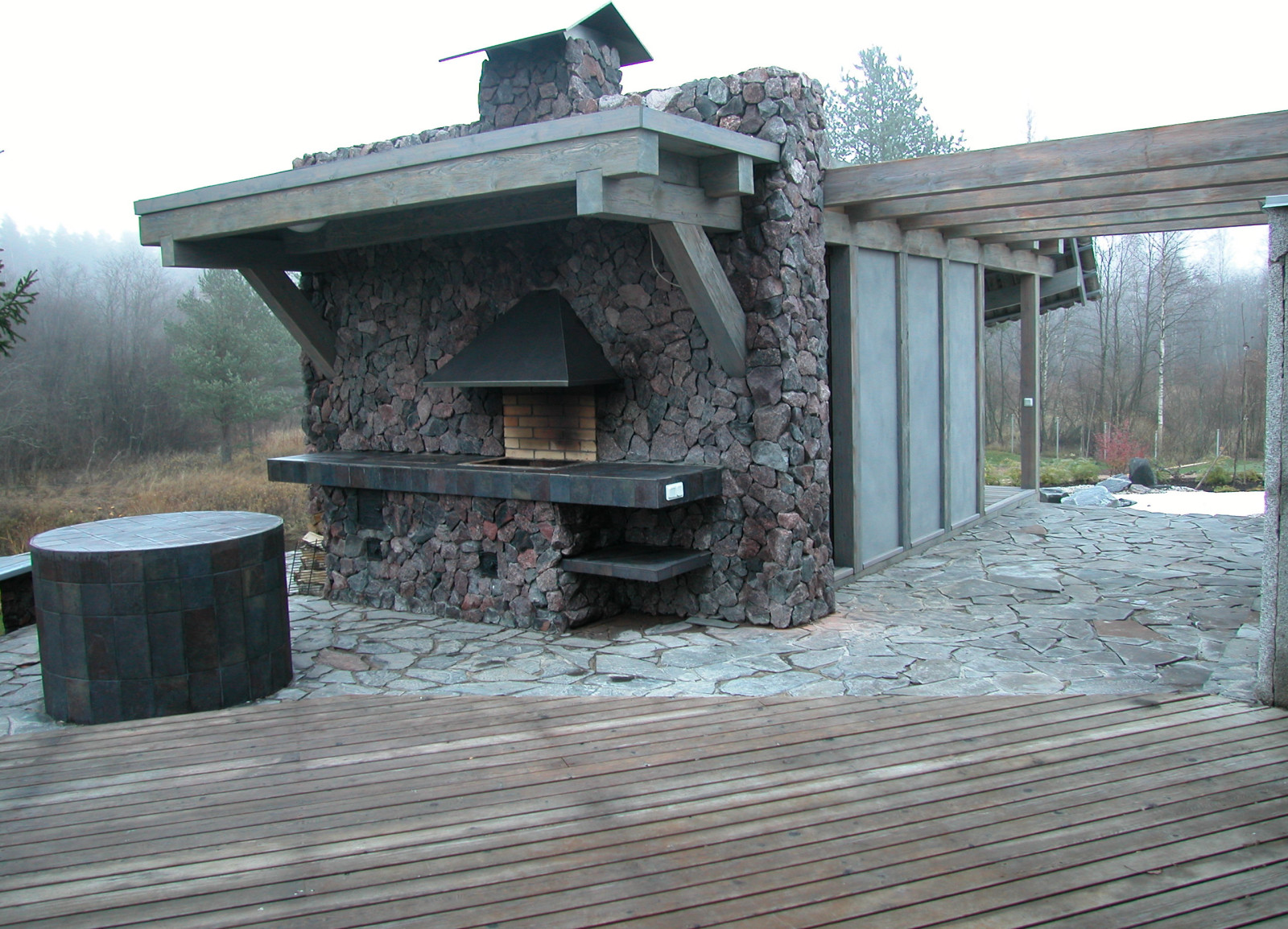 Загородный дом по индивидуальному проекту. Пос. Репино -Ленинское. Лен.обл.