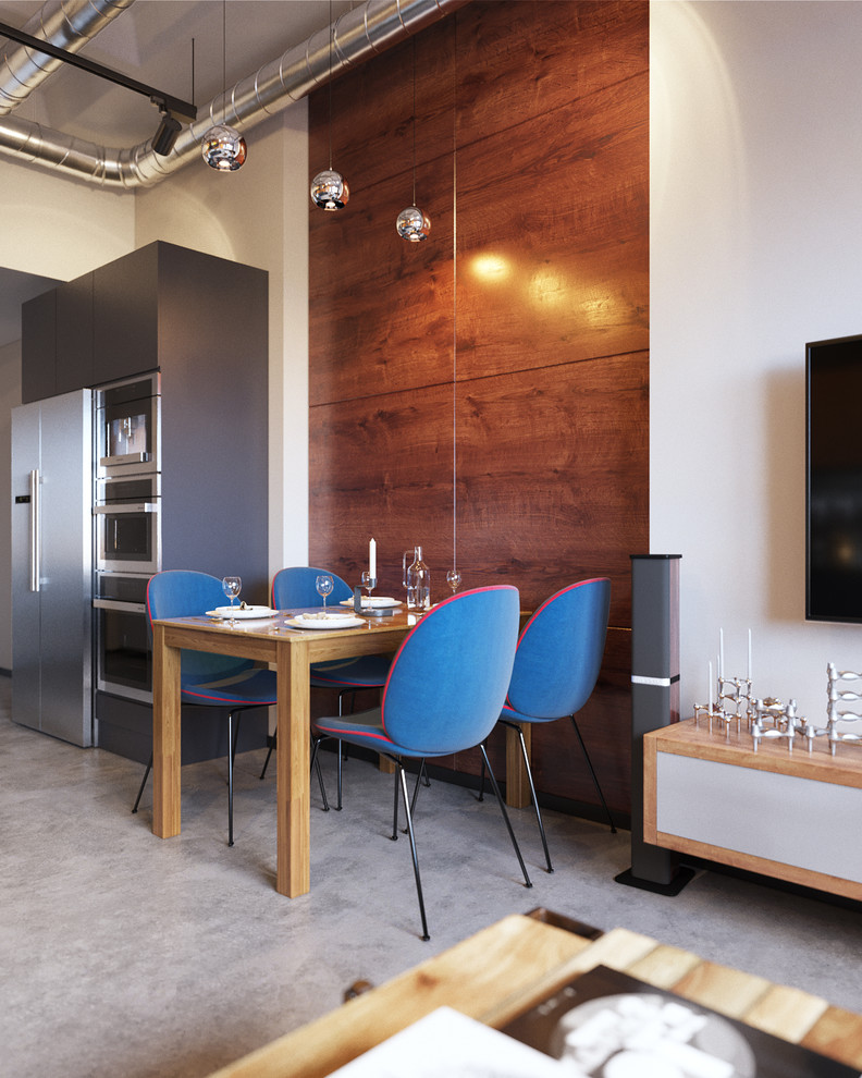 Необычный лофт для необычной семьи