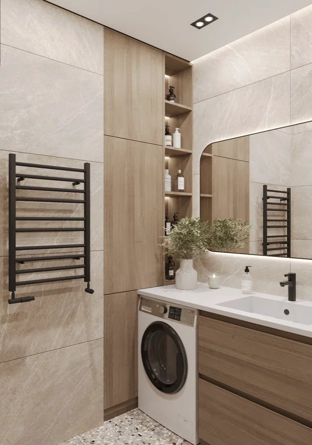 современный минимализм с элементами скандинавского  стиля