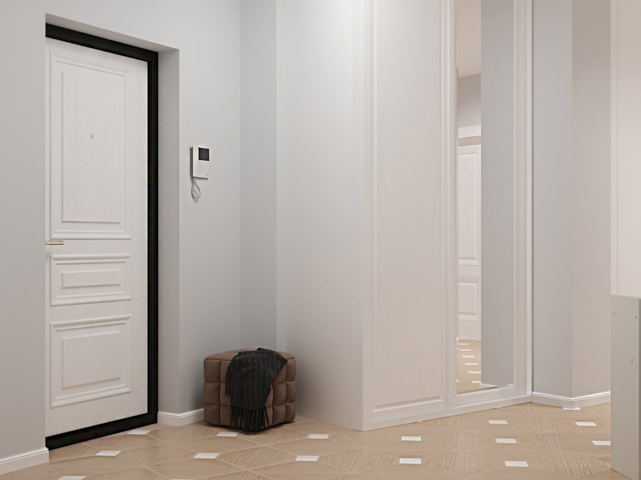 Частичный проект по ул. Лескова, Новосибирск