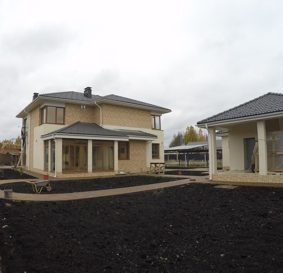 Обложка проекта: Дом в Сосновом бору 265м2