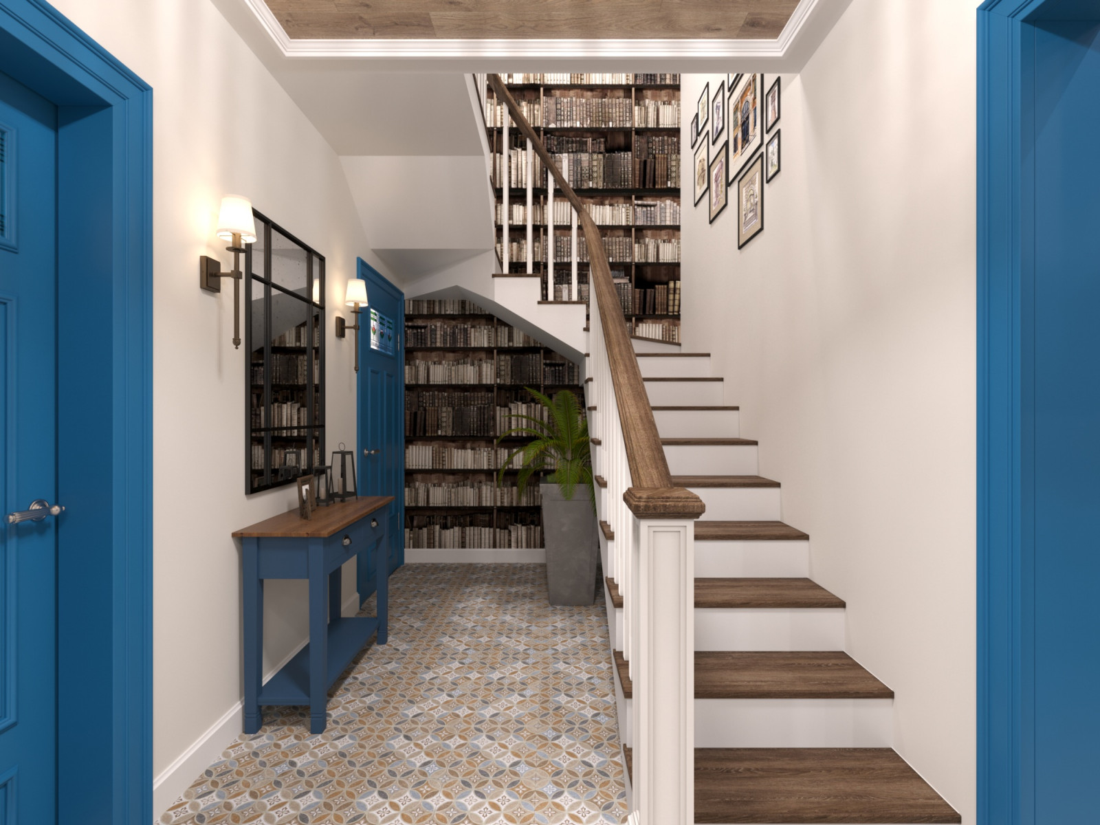 Дизай-проект интерьера кафе-пекарни