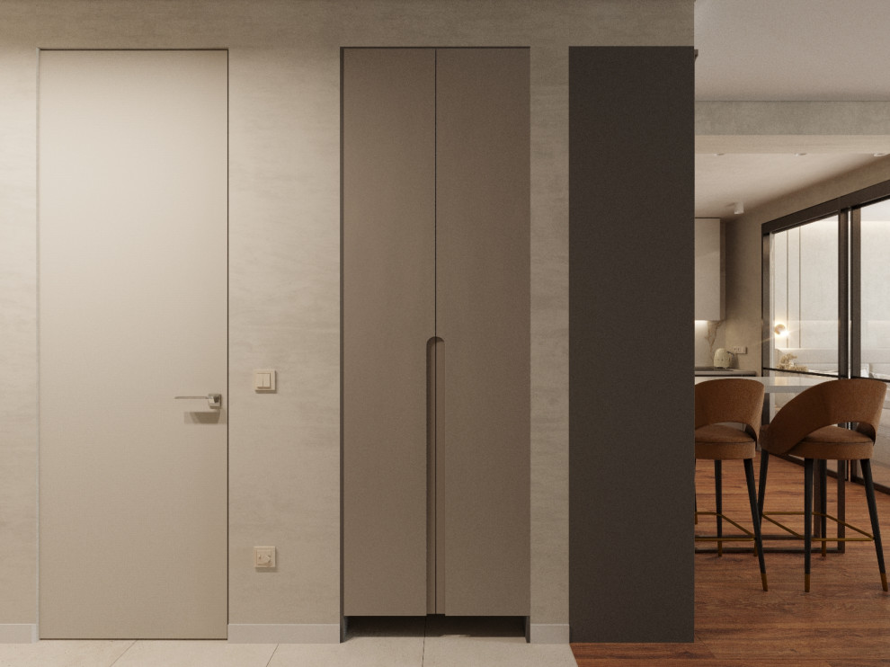 Однушка в доме с террасами