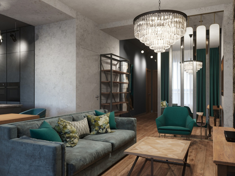 Яркая квартира в современном стиле